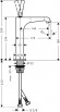 Смеситель для раковины в форме таза, однорычажный 190, без сливного гарнитура Axor Citterio E 36103000 Смеситель для раковины в форме таза, однорычажный 190, без сливного гарнитура Axor Citterio E 36103000