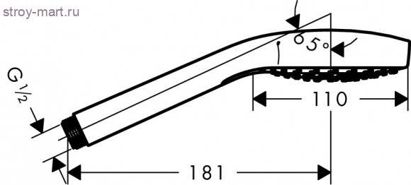Ручной душ Croma Select S Vario Croma Select S 26802400 Ручной душ Croma Select S Vario Croma Select S 26802400