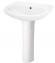 Умывальник Анимо-50 белый с пьедесталом 1 отверстие 1.WH11.0.496 в комплекте 1.WH11.0.587 б/сифона Santek - 023-1008 Умывальник Анимо-50 белый с пьедесталом 1 отверстие 1.WH11.0.496 в комплекте 1.WH11.0.587 б/сифона Santek - 023-1008