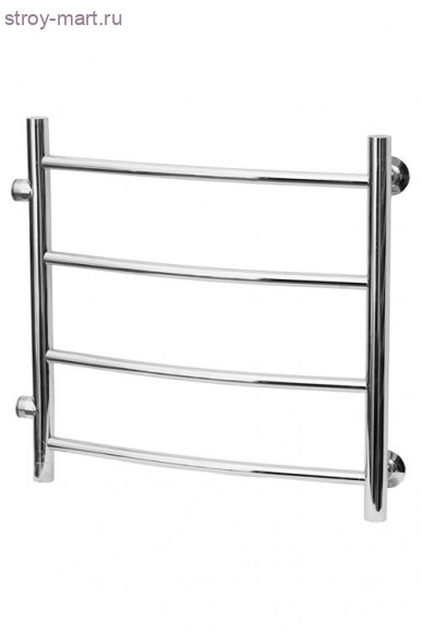 Полотенцесушитель сталь нерж Полка Лесенка 500х1030 1'' в комплекте уголки П10 ниж/подкл Терминус - 4606034142875