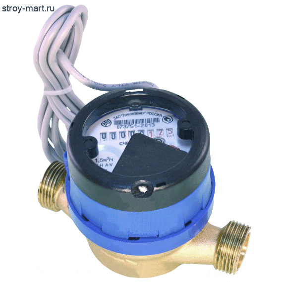 Счётчик х/в импульсный ВСХд Ду 15 50С L=110мм в комплекте 1л/имп Тепловодомер - 030-0134 Счётчик х/в импульсный ВСХд Ду 15 50С L=110мм в комплекте 1л/имп Тепловодомер - 030-0134