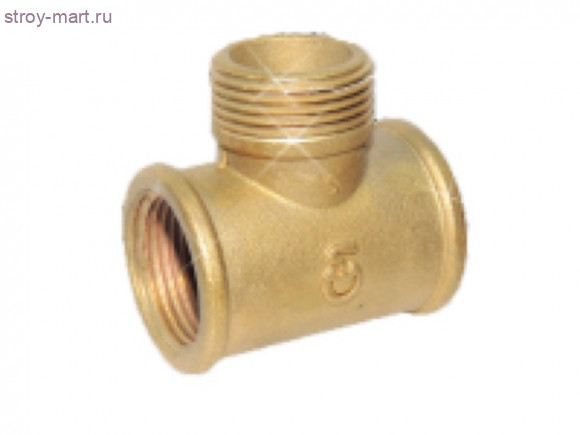 Тройник латунный ЦВЕТЛИТ - Ду20х15 CDCA0111A20001