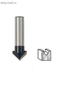 Фреза FIT пазовая V-образная (DxHxL) 10х10х42 мм / 36652 - С-000110977 Фреза FIT пазовая V-образная (DxHxL) 10х10х42 мм / 36652 - С-000110977