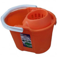 Ведро 16 л, пластмассовое, с отжимом, для МОП швабры, малина, овальное. Эккопласт 2796 - С-000100877 Ведро 16 л, пластмассовое, с отжимом, для МОП швабры, малина, овальное. Эккопласт 2796 - С-000100877