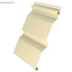 Сайдинг GL «Сибирский» бежевый Amerika D4 (0,203х3м) 0,609 м2 (22 шт./уп.) - С-000085280