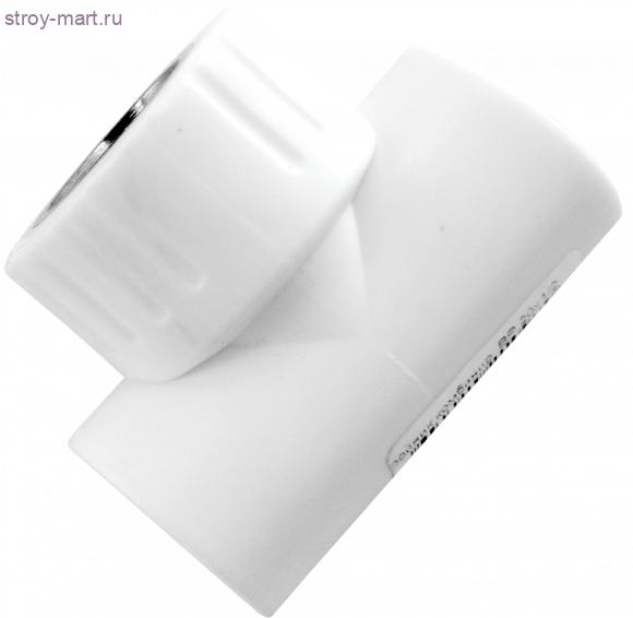 Тройник PP-R комбинированн белый Дн 32х1/2 ВР РосТурПласт 10748 - 027-5118 Тройник PP-R комбинированн белый Дн 32х1/2 ВР РосТурПласт 10748 - 027-5118