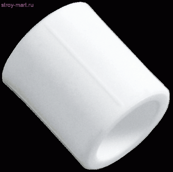 Муфта PP-R белый Дн 63 Firat - 4606034141083 Муфта PP-R белый Дн 63 Firat - 4606034141083