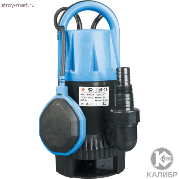 Эл. насос центроб. "Калибр НПЦ- 550/35П" Эл. насос центроб. "Калибр НПЦ- 550/35П"