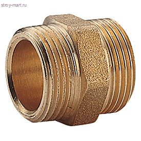 Ниппель латунь Ду 25 НР R189 Giacomini R189Y005 Ниппель латунь Ду 25 НР R189 Giacomini R189Y005