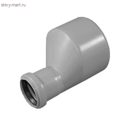 Переход PP-H серый Дн 50/32 б/нап в комплекте РосТурПласт 11376