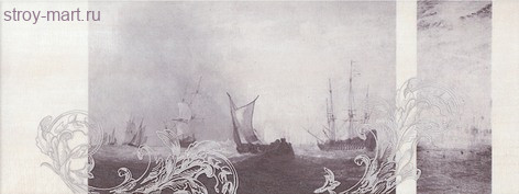 Ньюпорт Декор Корабли фиолетовый STG\C206\15010 15x40 Ньюпорт Декор Корабли фиолетовый STG\C206\15010 15x40