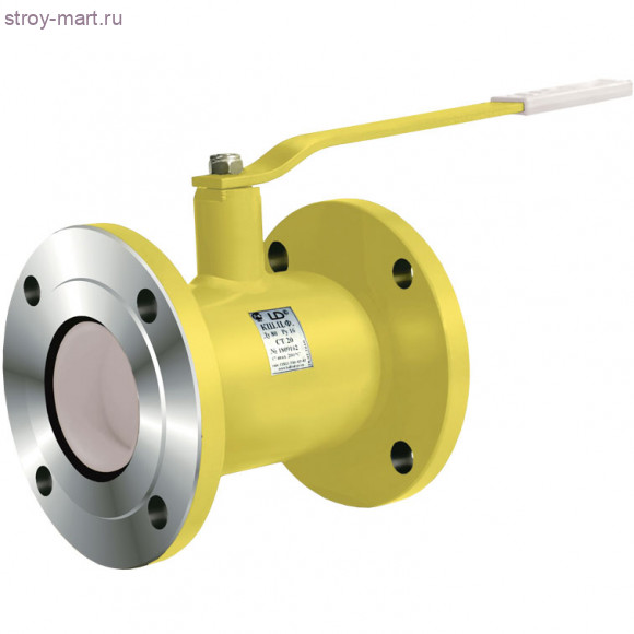 Кран шаровой сталь газ Ду 25 Ру40 фл LD - 007-4930