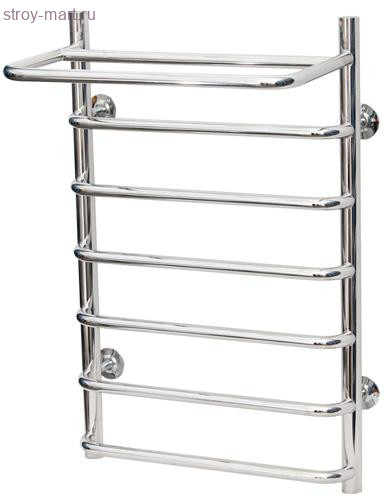 Полотенцесушитель сталь нерж Ватра Лесенка 500х1030 1'' в комплекте уголки П10 ниж/подкл Терминус - 017-3493