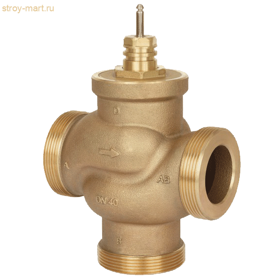 Клапан регулирующий VRB3 3-ход Ду 20 Ру16 Kvs=6,3 НР/НР Danfoss 065Z0156 Клапан регулирующий VRB3 3-ход Ду 20 Ру16 Kvs=6,3 НР/НР Danfoss 065Z0156