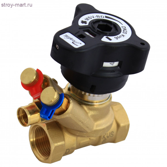 Клапан балансировочный MSV-BD с изм/нип Ду 15 Ру20 ручной ВР/ВР Danfoss 003Z4000 Клапан балансировочный MSV-BD с изм/нип Ду 15 Ру20 ручной ВР/ВР Danfoss 003Z4000