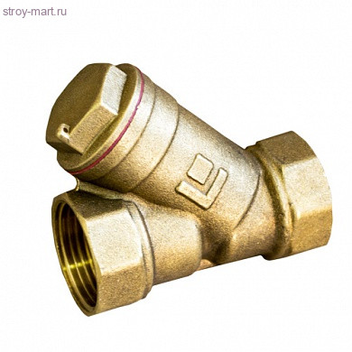 Фильтр осадочный сетчатый муфтовый латунный - Ду32 Фильтр осадочный сетчатый муфтовый латунный - Ду32