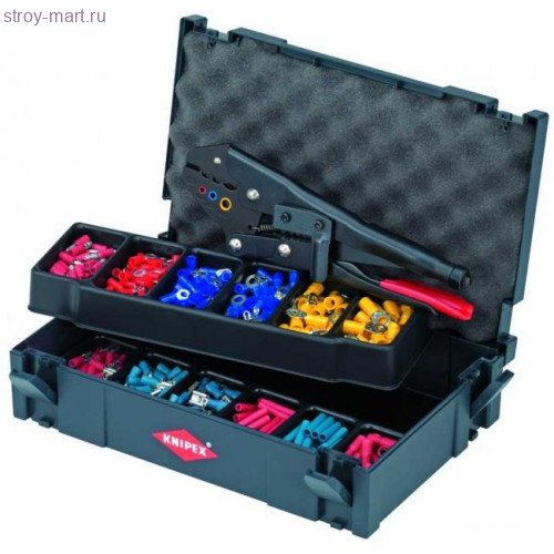 Набор кабельных наконечников с инструментом для опрессовки 97 90 00 - KN-979000 Набор кабельных наконечников с инструментом для опрессовки 97 90 00 - KN-979000