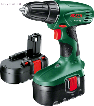 Аккумуляторная дрель-шуруповерт Bosch PSR 18 603955321 Аккумуляторная дрель-шуруповерт Bosch PSR 18 603955321