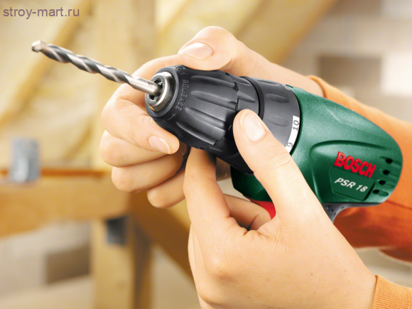 Аккумуляторная дрель-шуруповерт Bosch PSR 18 603955321 Аккумуляторная дрель-шуруповерт Bosch PSR 18 603955321