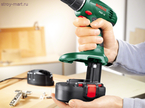 Аккумуляторная дрель-шуруповерт Bosch PSR 18 603955321 Аккумуляторная дрель-шуруповерт Bosch PSR 18 603955321