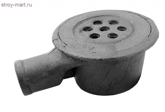 Трап чугун горизонт Ду 100 б/нап ГОСТ 1811-97 - 004-0016