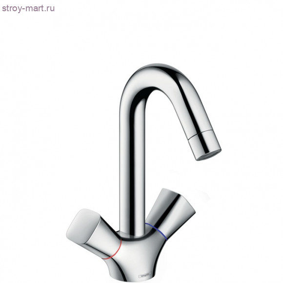 Смеситель для раковины, с двумя рукоятками, с донным клапаном Logis 71222000