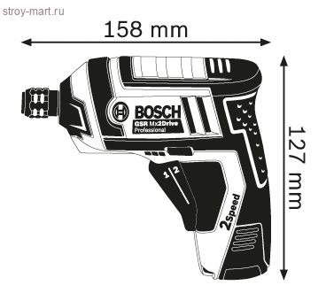 Аккумуляторные шуруповерты Bosch GSR Mx2Drive Professional - 06019A2101 Аккумуляторные шуруповерты Bosch GSR Mx2Drive Professional - 06019A2101
