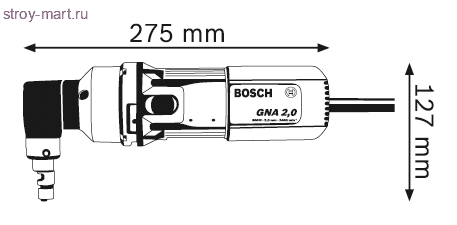 Вырубные ножницы Bosch GNA 2,0 Professional - 601530103