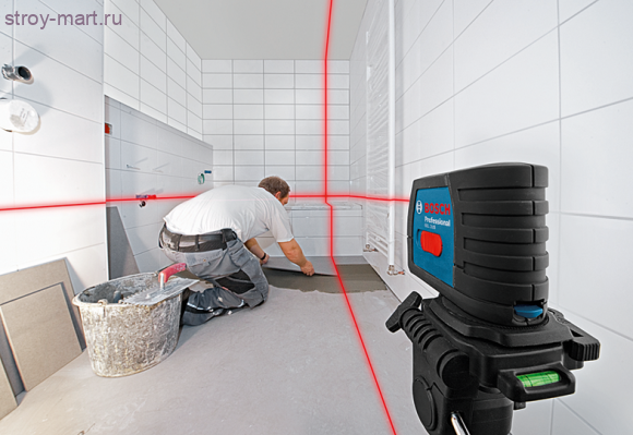 Линейный лазерный нивелир Bosch GLL 2-15 Professional - 601063701 Линейный лазерный нивелир Bosch GLL 2-15 Professional - 601063701