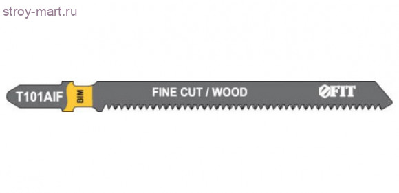 Полотно для лобзика FIT по дереву Bimetal T101AIF 100/77/1,7мм / 40953 - С-000111038