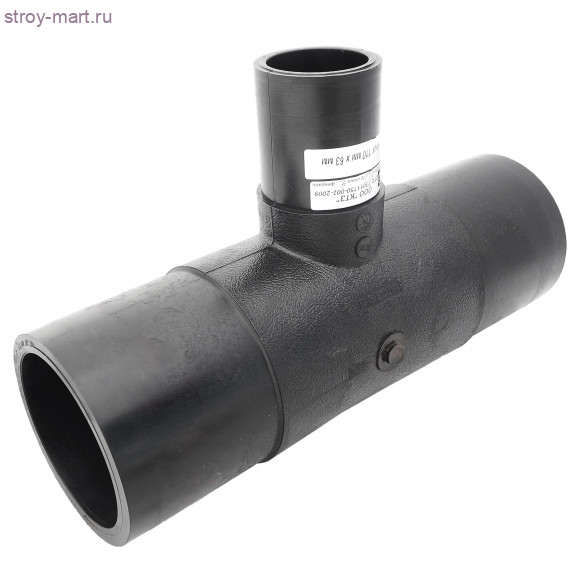 Тройник ПЭ переходн SDR11 Дн 225х110 нап спигот - 027-3463 Тройник ПЭ переходн SDR11 Дн 225х110 нап спигот - 027-3463