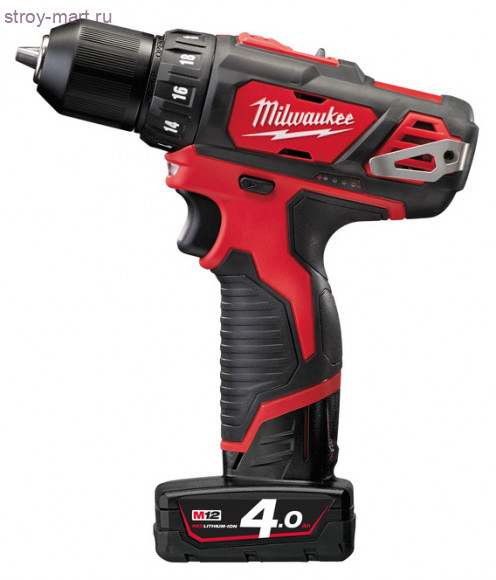 Аккумуляторная дрель-шуруповерт Milwaukee M12 BDD-402C 4933441925