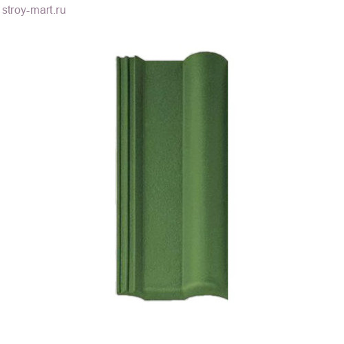 Браас Франкфуртская половинчатая черепица 420х180мм зеленый - С-000116159 Браас Франкфуртская половинчатая черепица 420х180мм зеленый - С-000116159