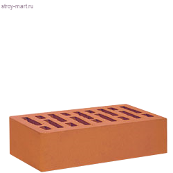 Кирпич лицевой пустотелый красный 1НФ М150 (480шт). ОСМиБТ - С-000102292
