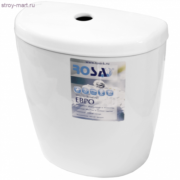 Бачок Евро белый кнопка в комплекте арматура Кировская Керамика - 023-1530 Бачок Евро белый кнопка в комплекте арматура Кировская Керамика - 023-1530