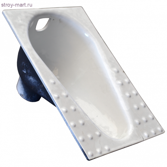 Чаша чугун Генуя эмаль белый б/комплекта - 023-1161