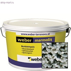 Штукатурка мозаичная Вебер.пас мармолит 2 мм, М114 - С-000074499 Штукатурка мозаичная Вебер.пас мармолит 2 мм, М114 - С-000074499
