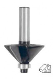 Фреза FIT кромочная конусная с нижним подшипником, угол 45гр. (DxL) 25х50 мм / 36687 - С-000110980 Фреза FIT кромочная конусная с нижним подшипником, угол 45гр. (DxL) 25х50 мм / 36687 - С-000110980