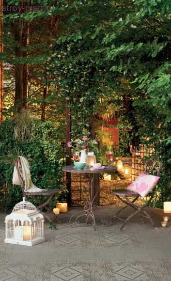 Гарден Декор камни коричневый 5032-0231 30х30 Гарден Декор камни коричневый 5032-0231 30х30