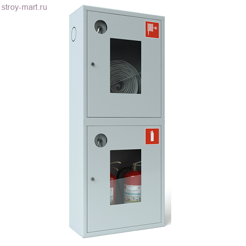Шкаф пожарный правый ШПК-320 НОБ белый - 016-0041
