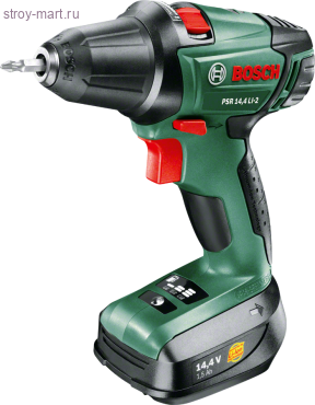 Аккумуляторная дрель-шуруповерт Bosch PSR 14,4 LI-2 603973420 Аккумуляторная дрель-шуруповерт Bosch PSR 14,4 LI-2 603973420