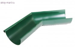 AS Угол желоба внешний 135гр 90/125 RAL 6005 зеленый - С-000100069 AS Угол желоба внешний 135гр 90/125 RAL 6005 зеленый - С-000100069