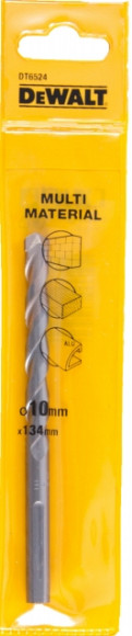 Сверло Multimaterial, 10х104х134мм,универсальное - DT 6524