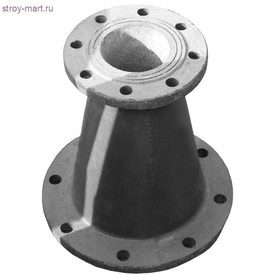 Переход чугун ВЧШГ ХФ Ду 100х50 Водоприбор - 027-6905 Переход чугун ВЧШГ ХФ Ду 100х50 Водоприбор - 027-6905