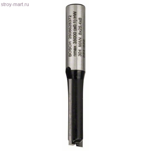 Фреза пазовая Std S8/D8/L25,4 - 2608628372 Фреза пазовая Std S8/D8/L25,4 - 2608628372