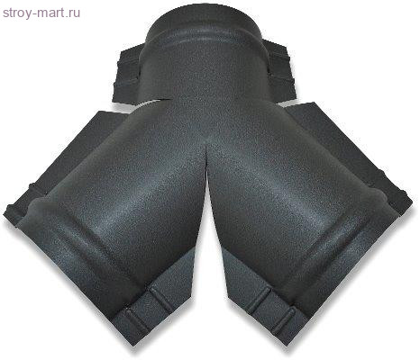 Тройник Y-образный полукруглому коньку Q - С-000112672 Тройник Y-образный полукруглому коньку Q - С-000112672