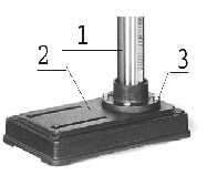 Настольный сверлильный станок B-1316B/400 - 25401303