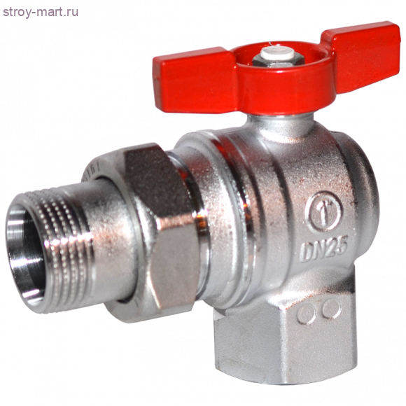 Кран шаровой латунь угловой R789 Ду 15 ВР/американка полный проход бабочка Giacomini R789X003 - 8009902168056 Кран шаровой латунь угловой R789 Ду 15 ВР/американка полный проход бабочка Giacomini R789X003 - 8009902168056