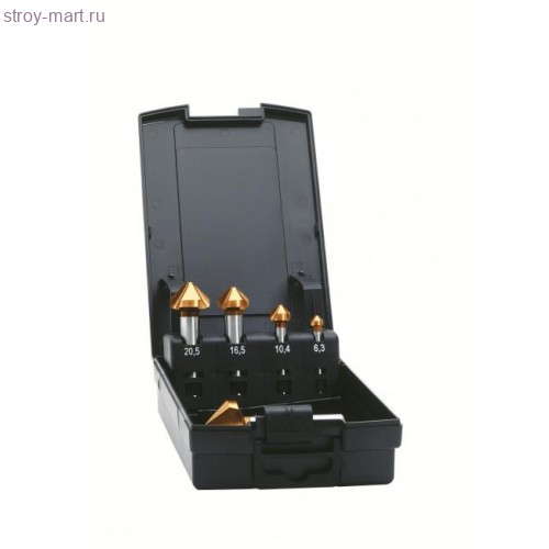 Наборы конических зенкеров HSS TIN 05568 - GQ-05568 Наборы конических зенкеров HSS TIN 05568 - GQ-05568