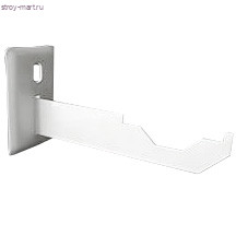 Кронштейн для алюминиевых радиаторов 8х180 штырьевой белый - 4606034090855